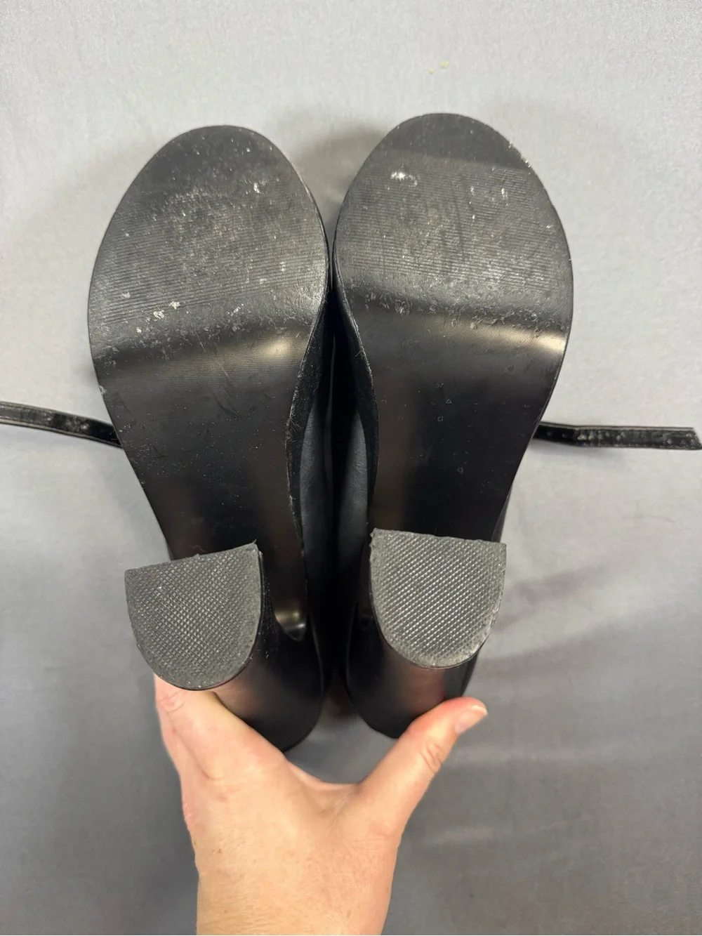 Demonia Black Platform Mary Jane Pumps